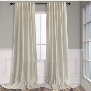 Flax Linen Curtain Panels